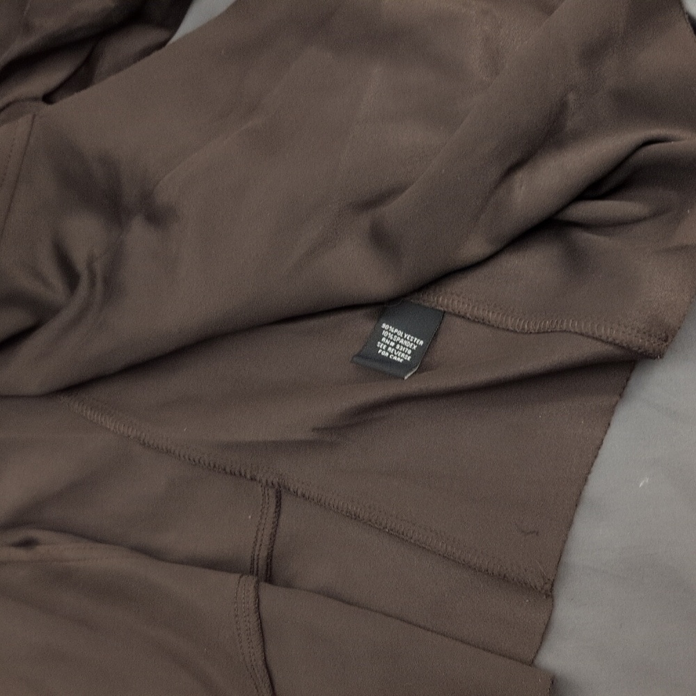 Brown Suede Cardigan Size XL - Picture 10 of 12